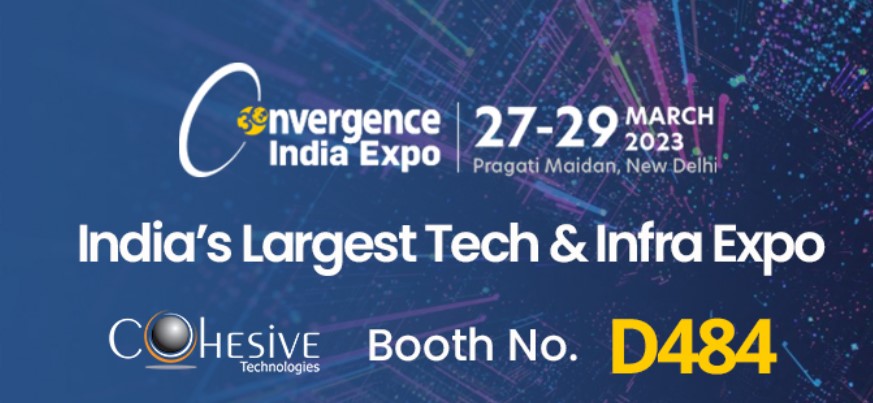 Cohesive Technologies примет участие в выставке Convergence India 2023 вместе с Tonmind